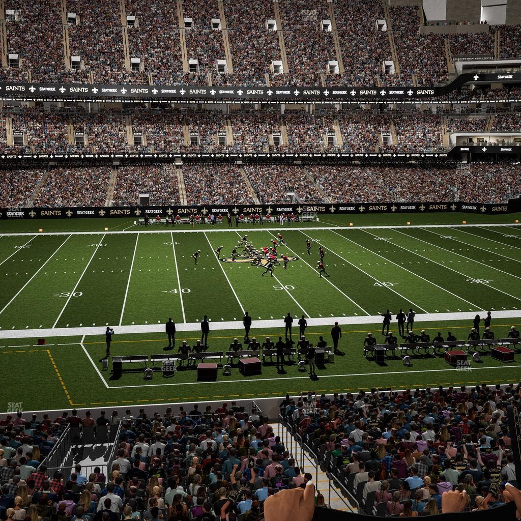 Caesars Superdome - Section 265 Seat View