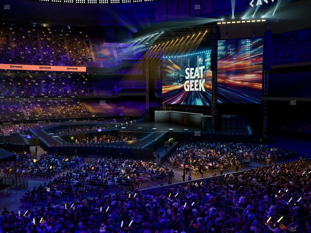 Caesars Superdome - Section 265 Seat View