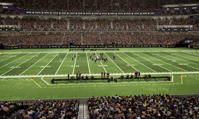 Caesars Superdome - Section 265 Seat View
