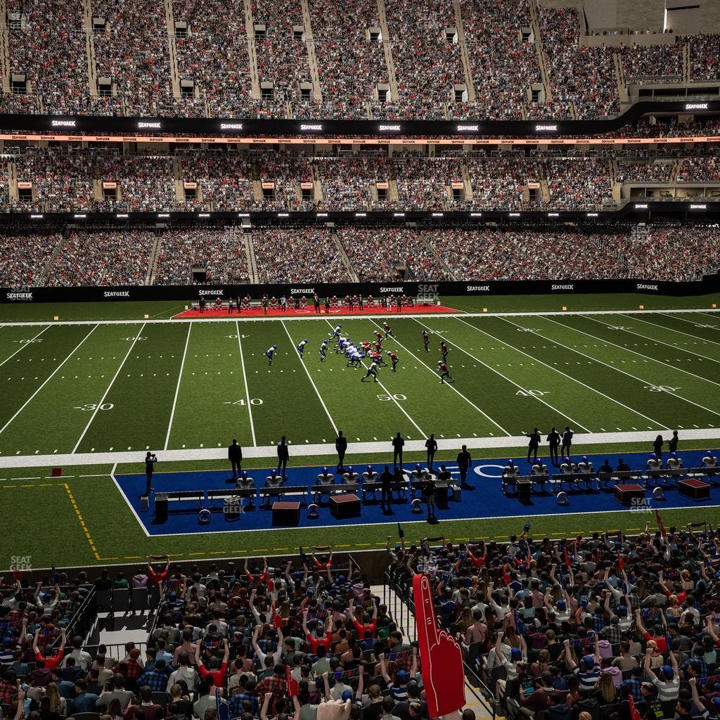 Caesars Superdome - Section 265 Seat View