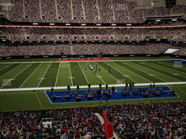 Caesars Superdome - Section 265 Seat View Caesars Superdome - Section 265 Seat View