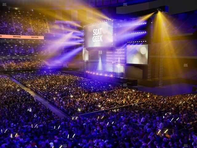 Caesars Superdome - Section 265 Seat View