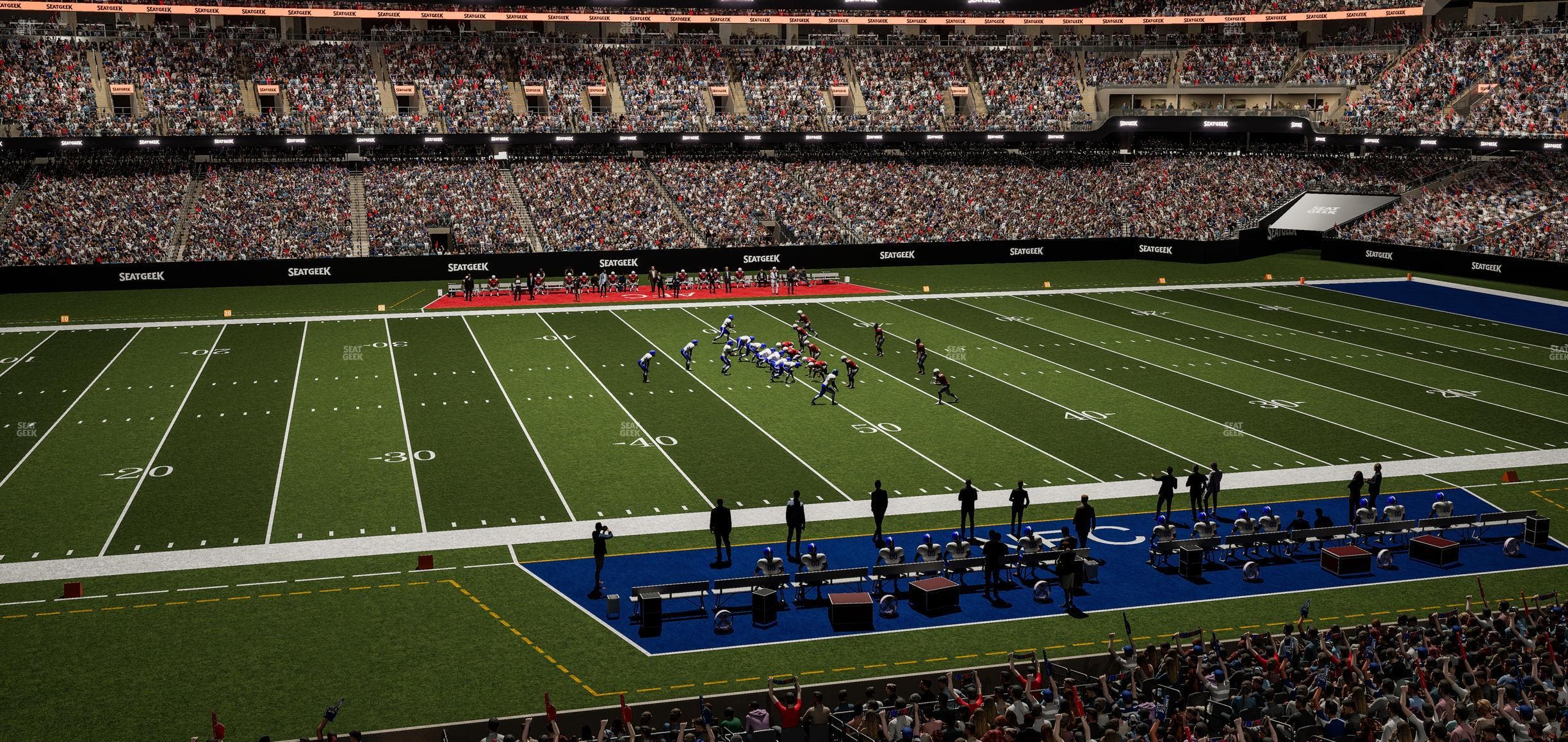 Caesars Superdome - Section 267 Seat View