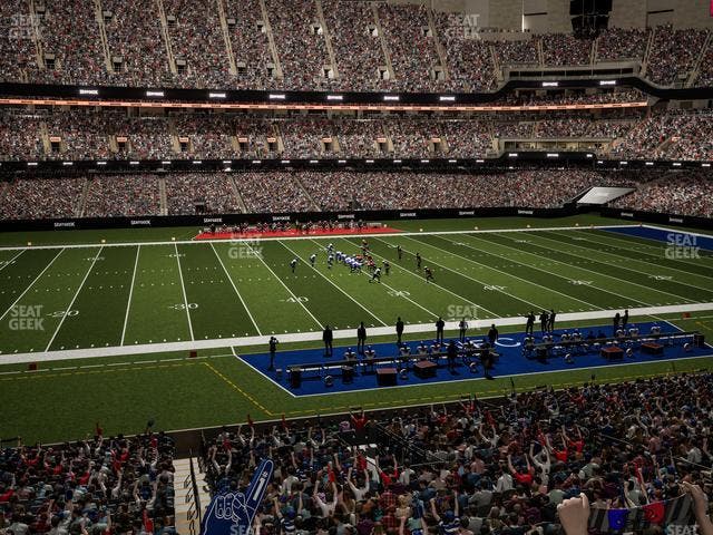 Caesars Superdome - Section 267 Seat View