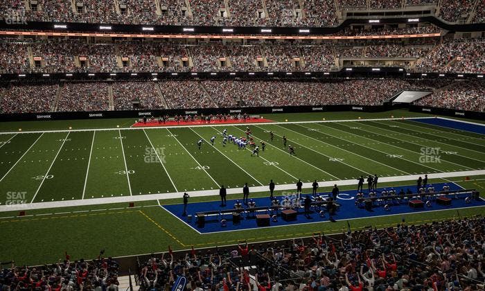 Caesars Superdome - Section 267 Seat View