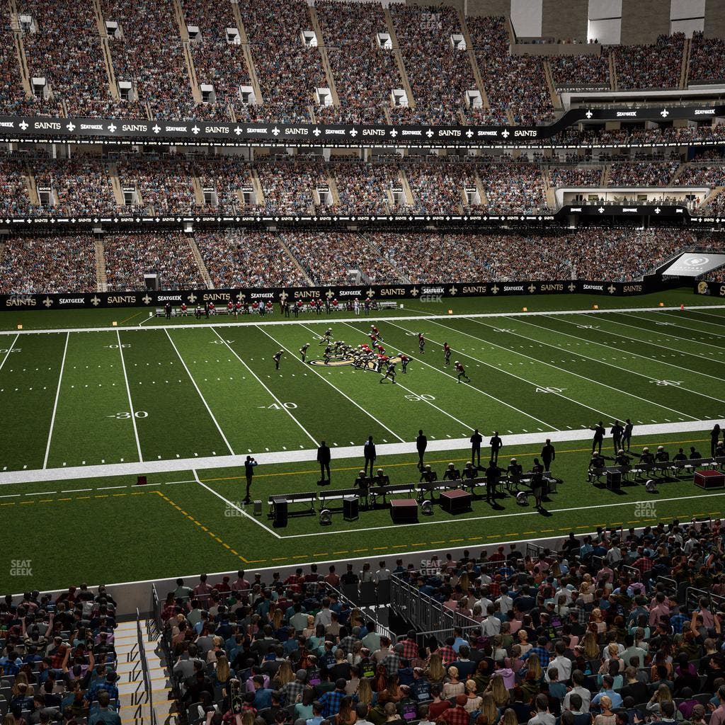 Caesars Superdome - Section 267 Seat View
