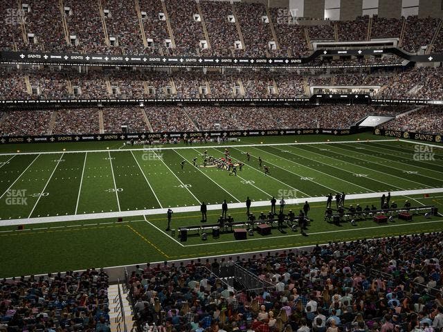 Caesars Superdome - Section 267 Seat View