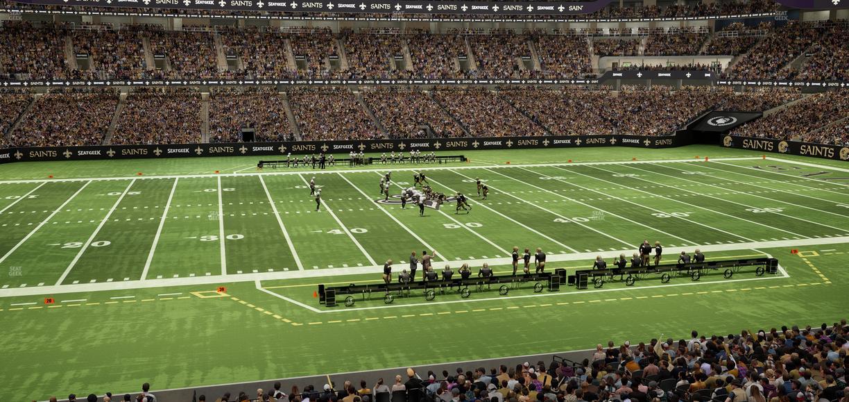 Caesars Superdome - Section 267 Seat View