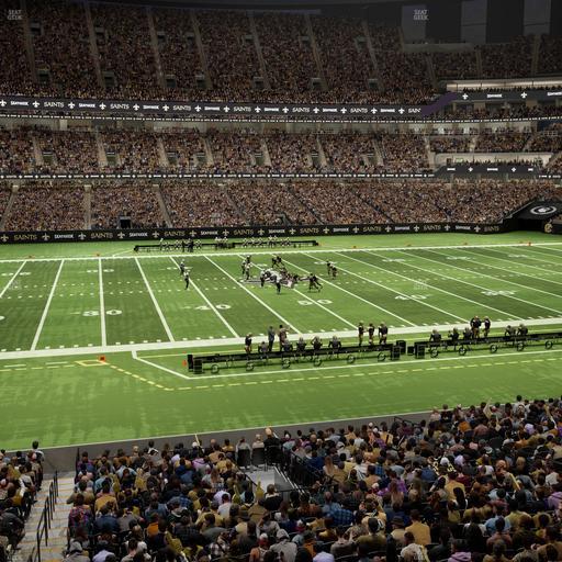 Caesars Superdome - Section 267 Seat View