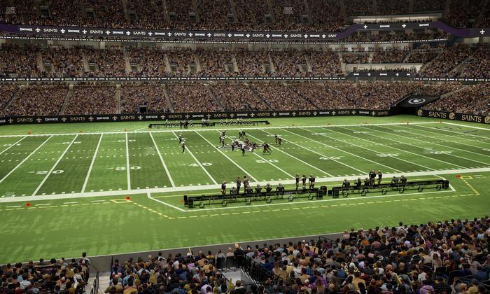 Caesars Superdome - Section 267 Seat View