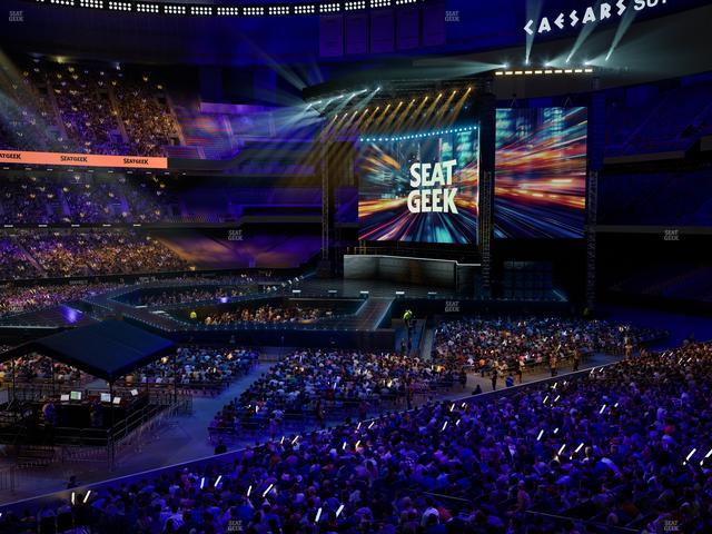 Caesars Superdome - Section 267 Seat View