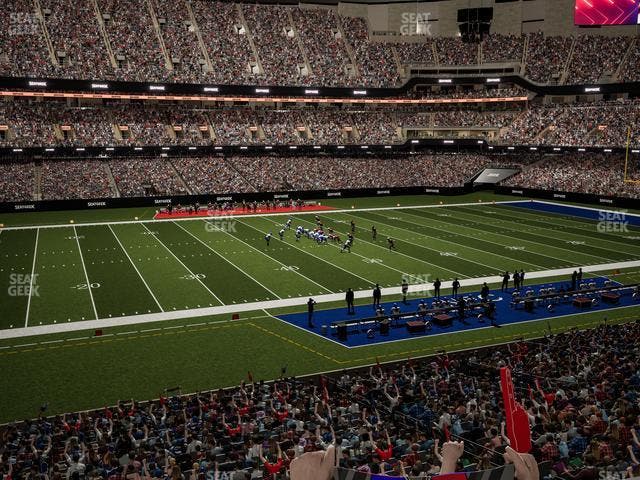 Caesars Superdome - Section 269 Seat View