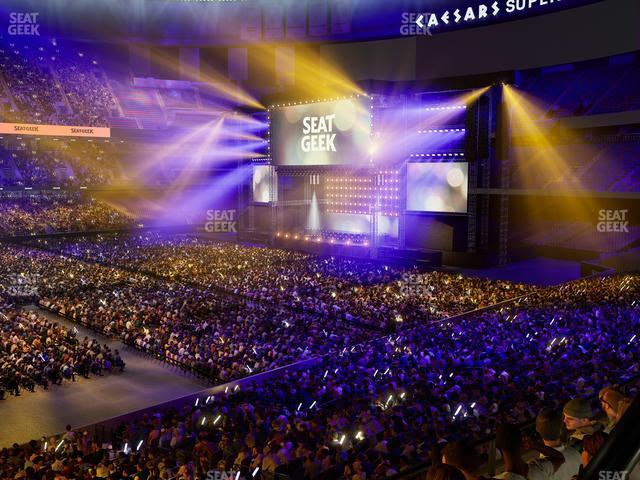 Caesars Superdome - Section 269 Seat View Caesars Superdome - Section 269 Seat View