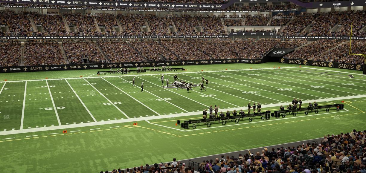 Caesars Superdome - Section 269 Seat View