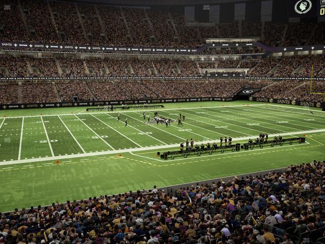 Caesars Superdome - Section 269 Seat View