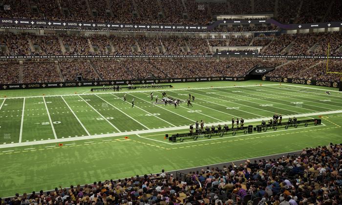 Caesars Superdome - Section 269 Seat View