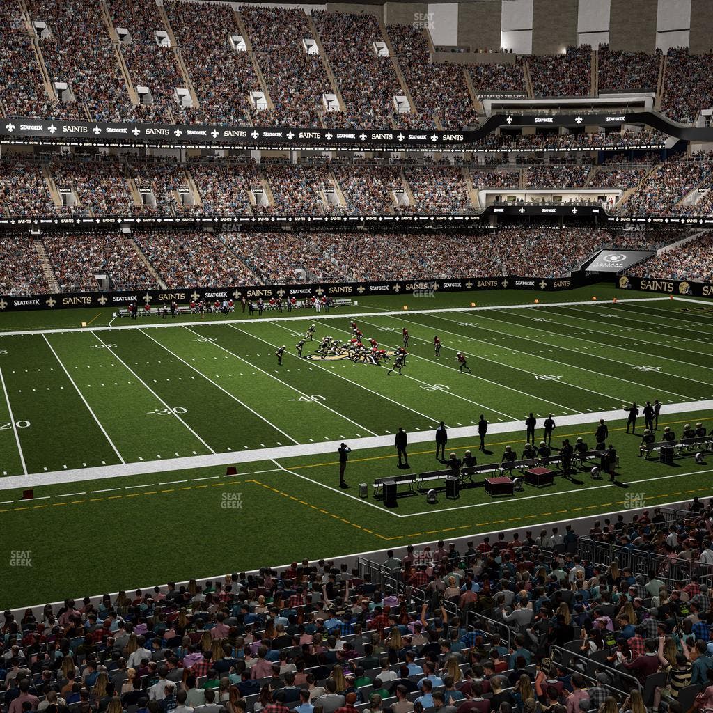 Caesars Superdome - Section 269 Seat View