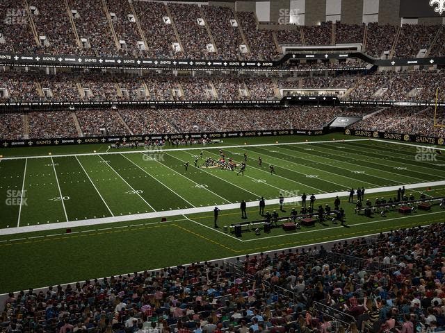 Caesars Superdome - Section 269 Seat View