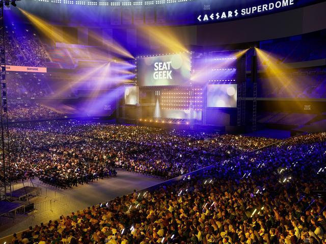 Caesars Superdome - Section 271 Seat View