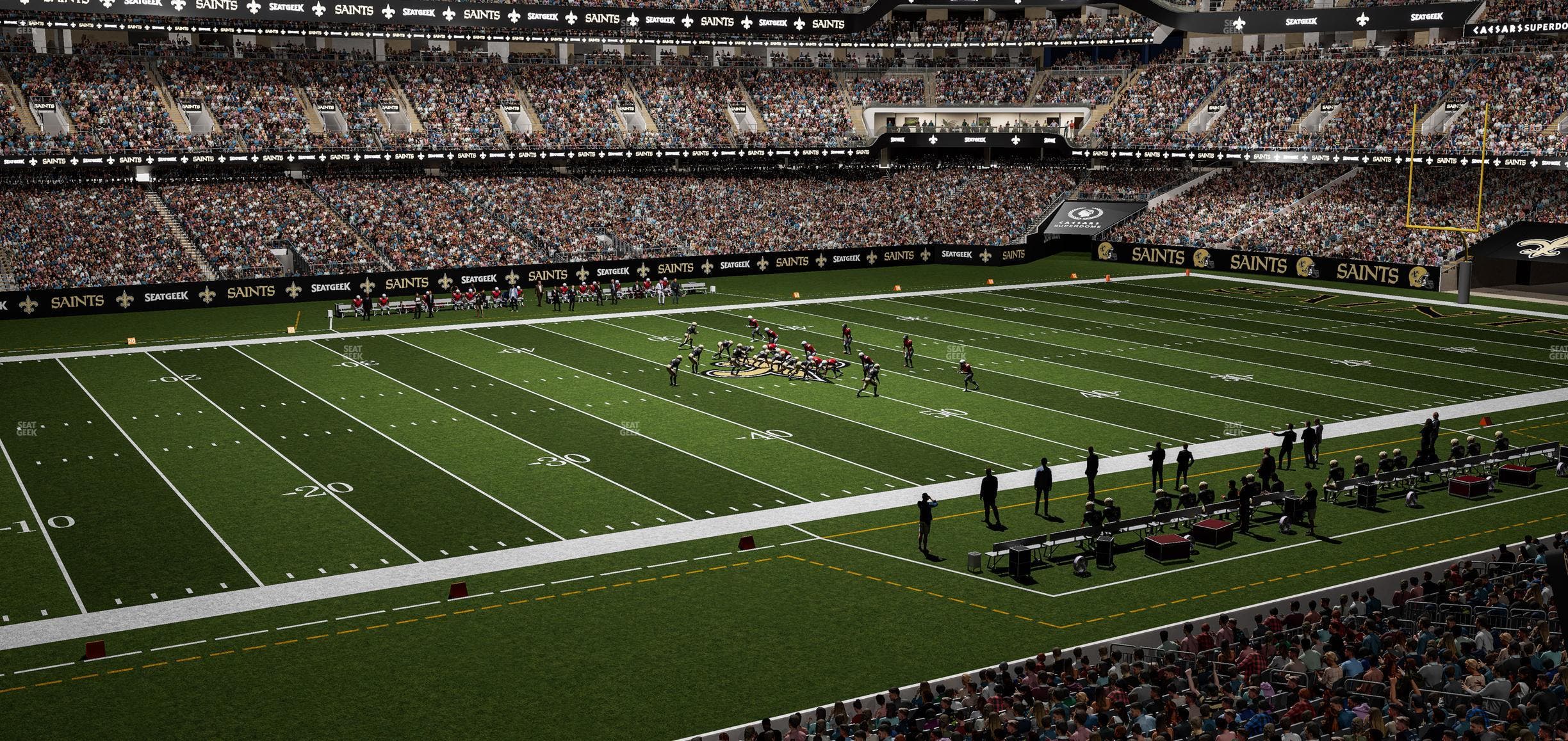 Caesars Superdome - Section 271 Seat View