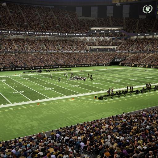 Caesars Superdome - Section 271 Seat View