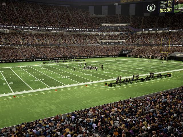 Caesars Superdome - Section 271 Seat View