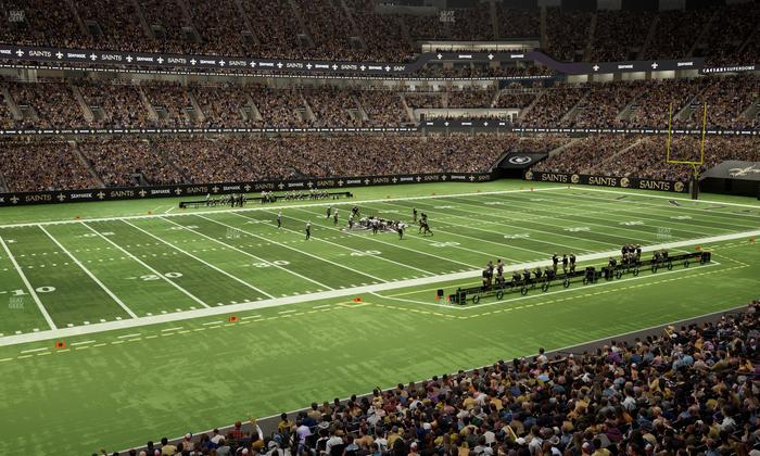 Caesars Superdome - Section 271 Seat View