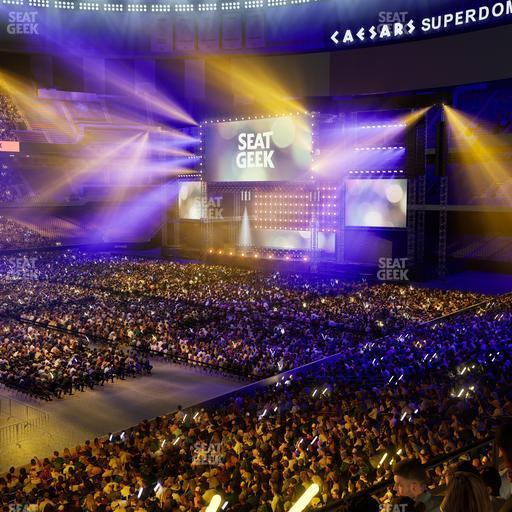 Caesars Superdome - Section 271 Seat View