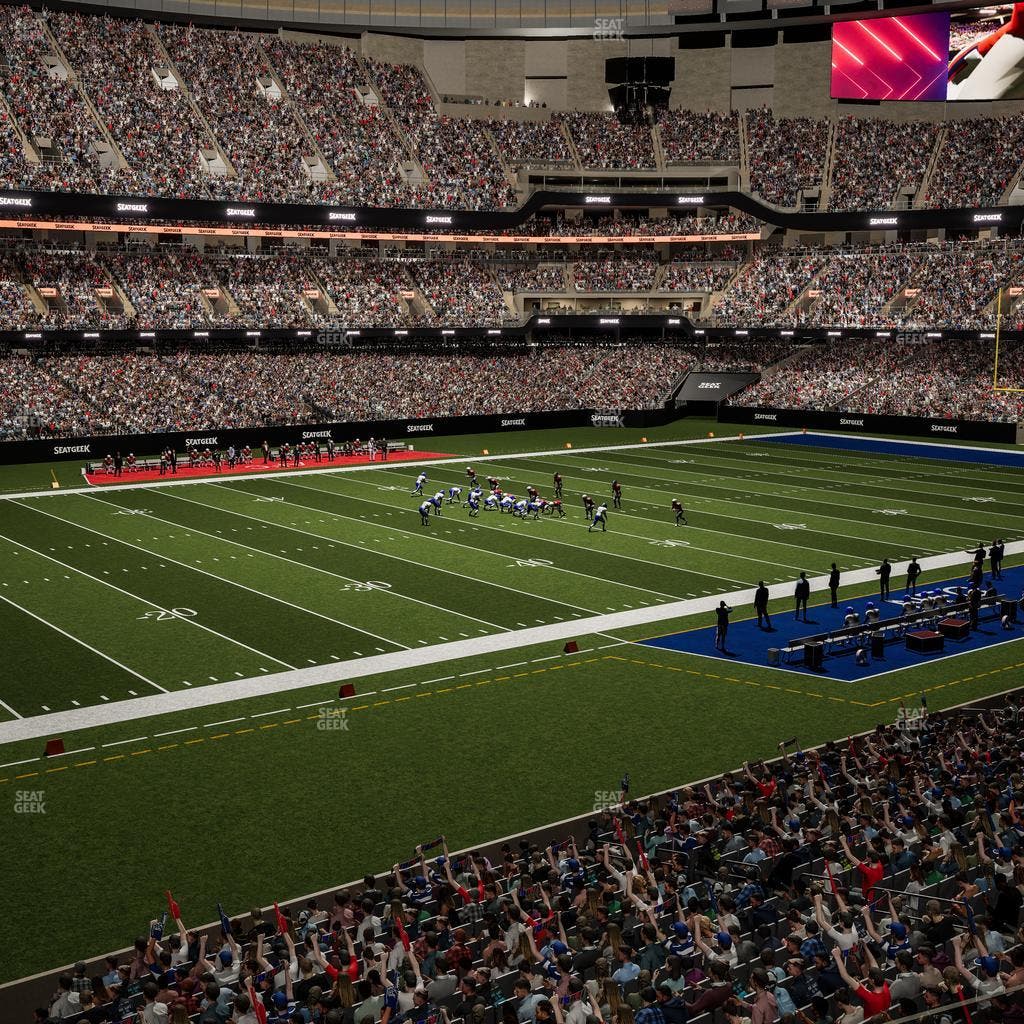 Caesars Superdome - Section 272 Seat View