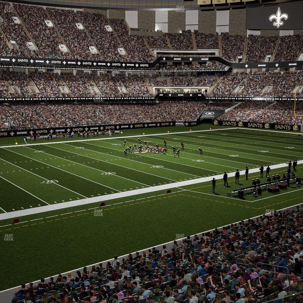Caesars Superdome - Section 272 Seat View
