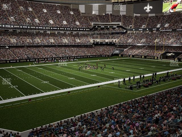 Caesars Superdome - Section 272 Seat View