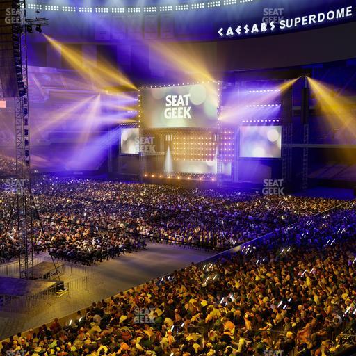 Caesars Superdome - Section 272 Seat View
