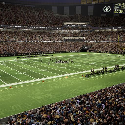 Caesars Superdome - Section 272 Seat View