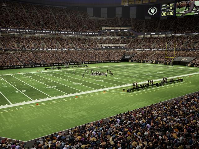 Caesars Superdome - Section 272 Seat View
