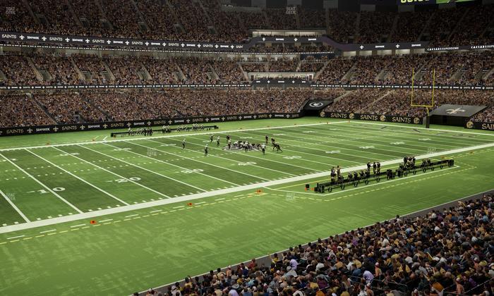 Caesars Superdome - Section 272 Seat View