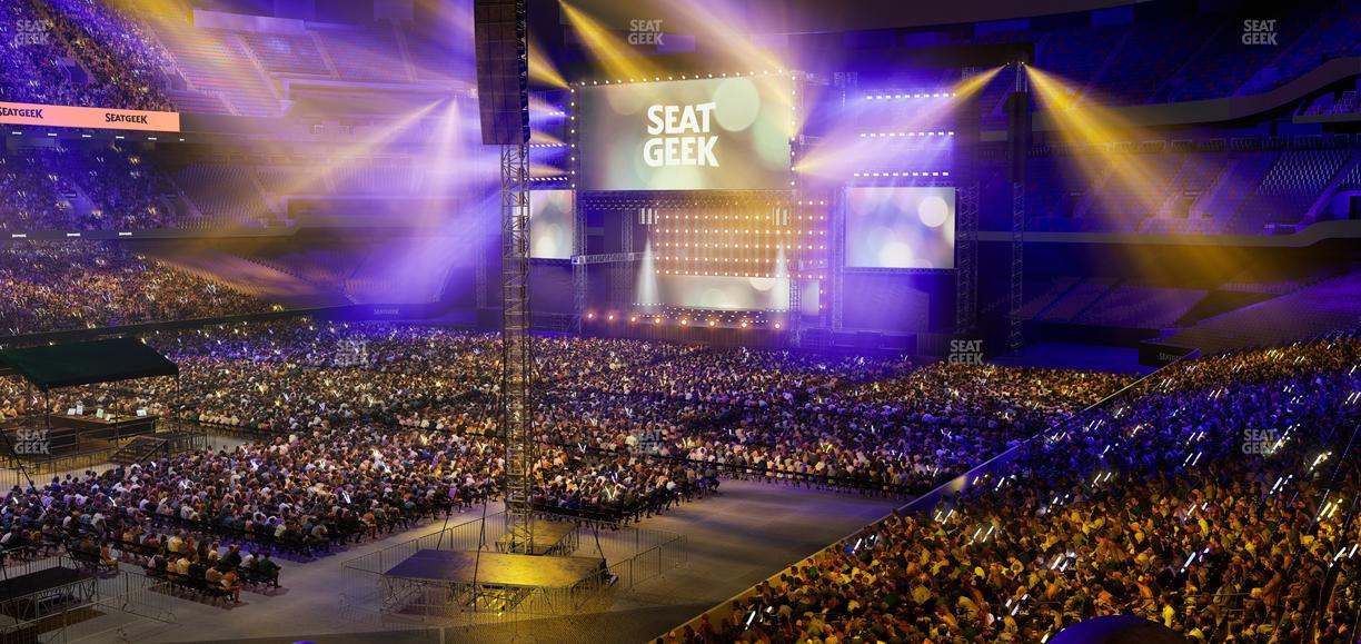 Caesars Superdome - Section 273 Sro Seat View