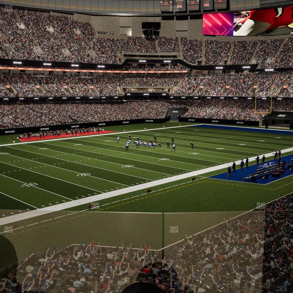 Caesars Superdome - Section 273 Sro Seat View