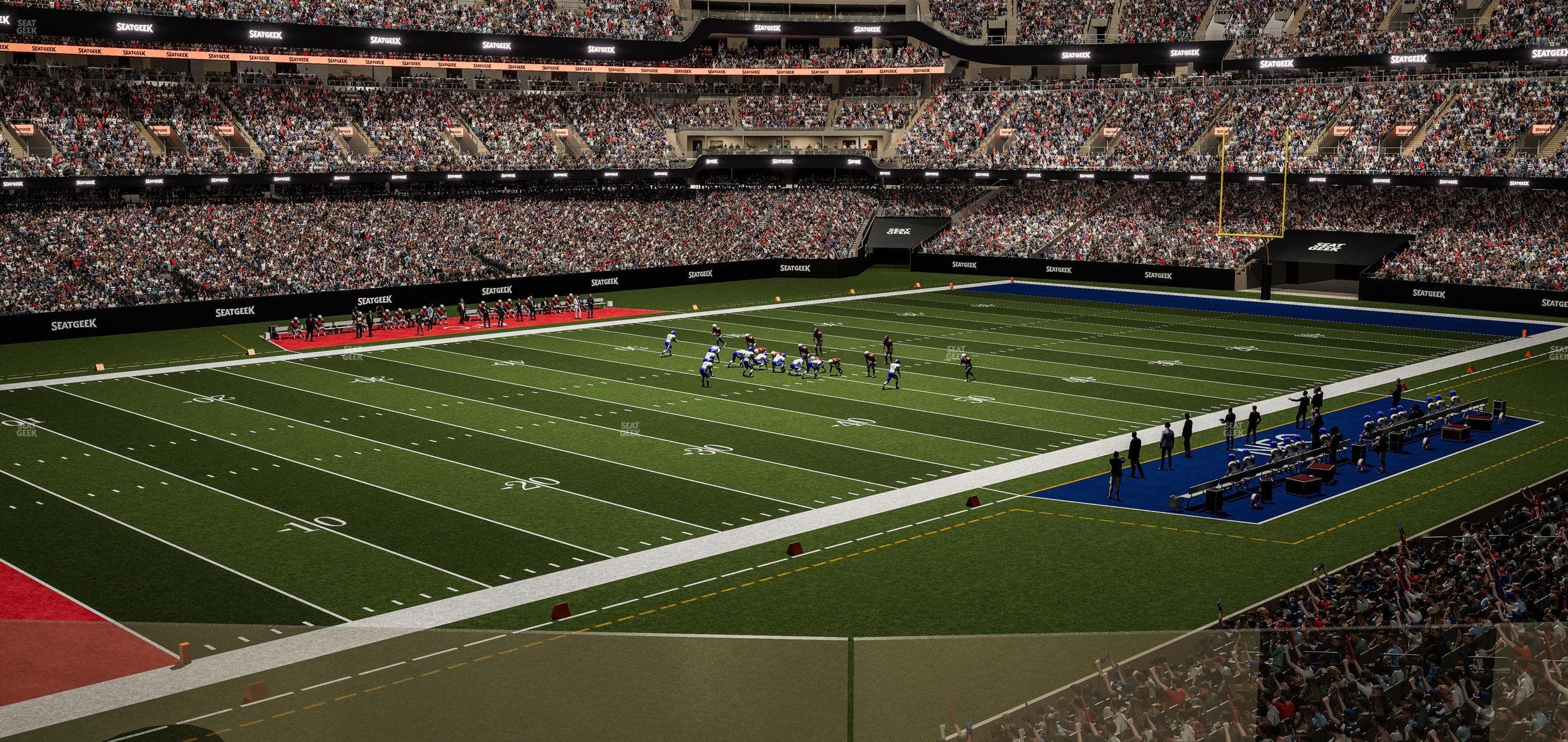 Caesars Superdome - Section 273 Sro Seat View