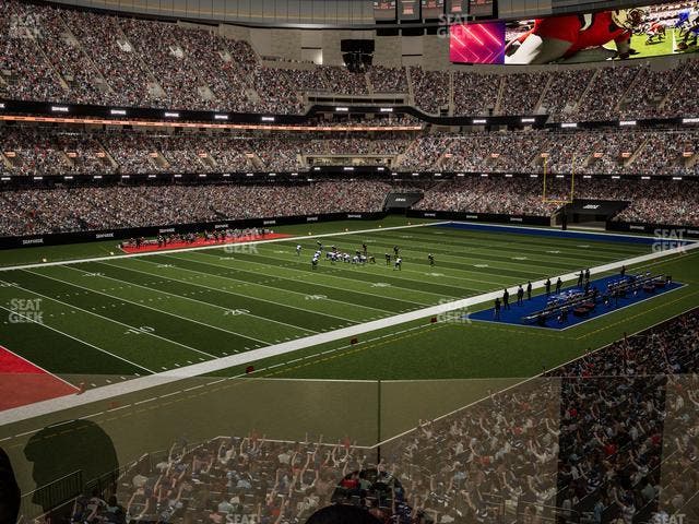 Caesars Superdome - Section 273 Sro Seat View