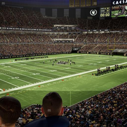 Caesars Superdome - Section 273 Sro Seat View