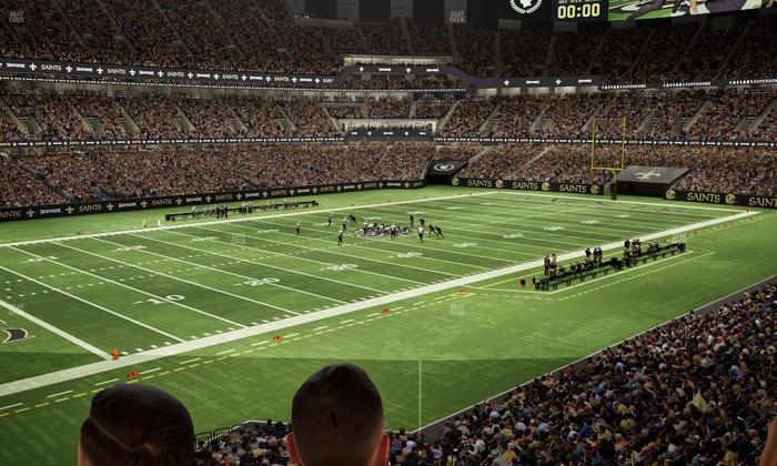 Caesars Superdome - Section 273 Sro Seat View