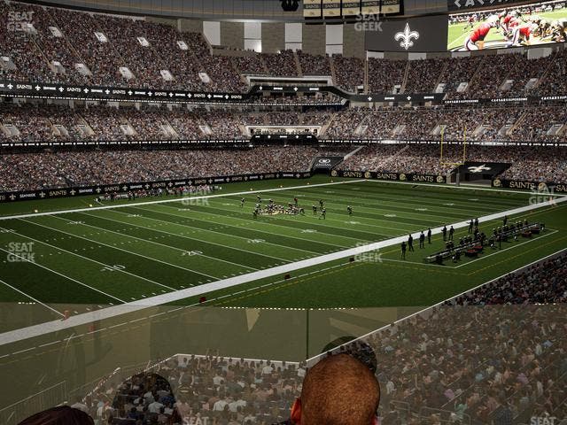 Caesars Superdome - Section 273 Sro Seat View