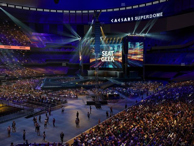 Caesars Superdome - Section 273 Wc Seat View