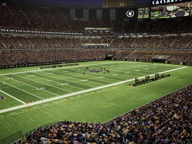 Caesars Superdome - Section 273 Wc Seat View