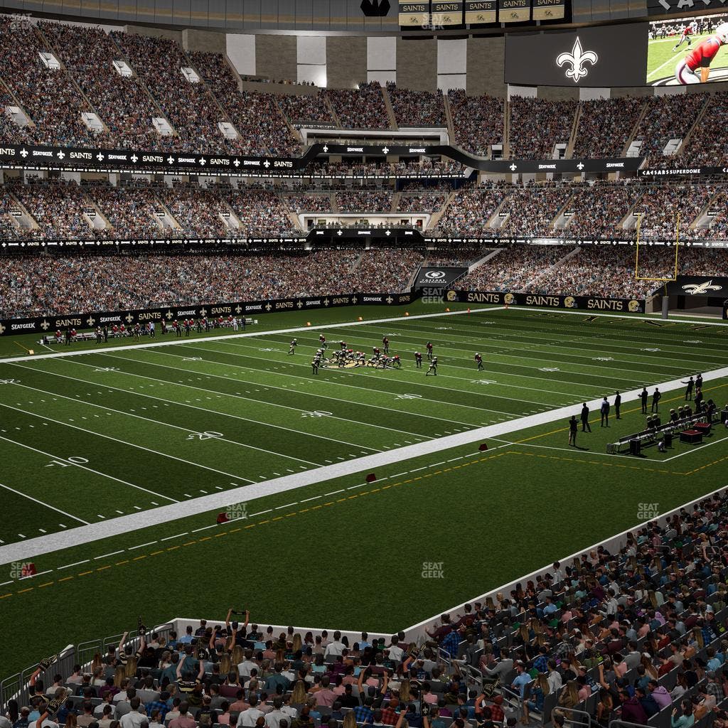 Caesars Superdome - Section 273 Wc Seat View