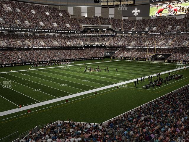 Caesars Superdome - Section 273 Wc Seat View