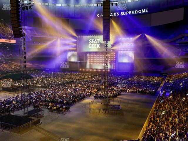 Caesars Superdome - Section 276 Seat View Caesars Superdome - Section 276 Seat View