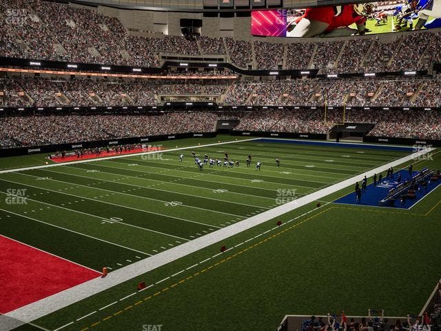 Caesars Superdome - Section 276 Seat View