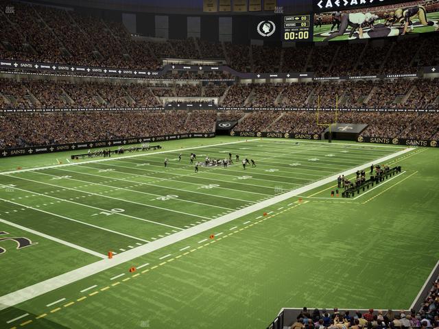 Caesars Superdome - Section 276 Seat View