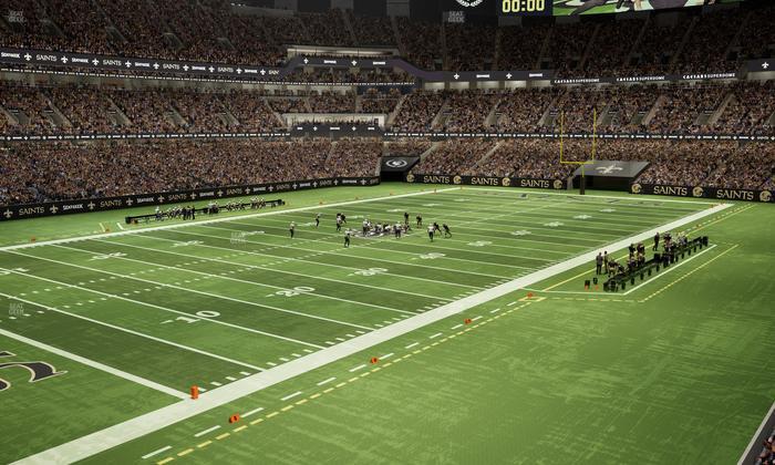 Caesars Superdome - Section 276 Seat View